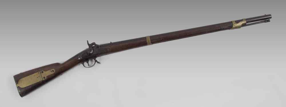 Appraisal: MODEL REMINGTON MISSISSIPPI RIFLE caliber with traces of Remington Herkimer