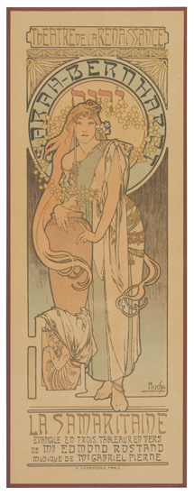 Appraisal: ALPHONSE MUCHA - SARAH - BERNHARDT LA SAMARITAINE Ma tres