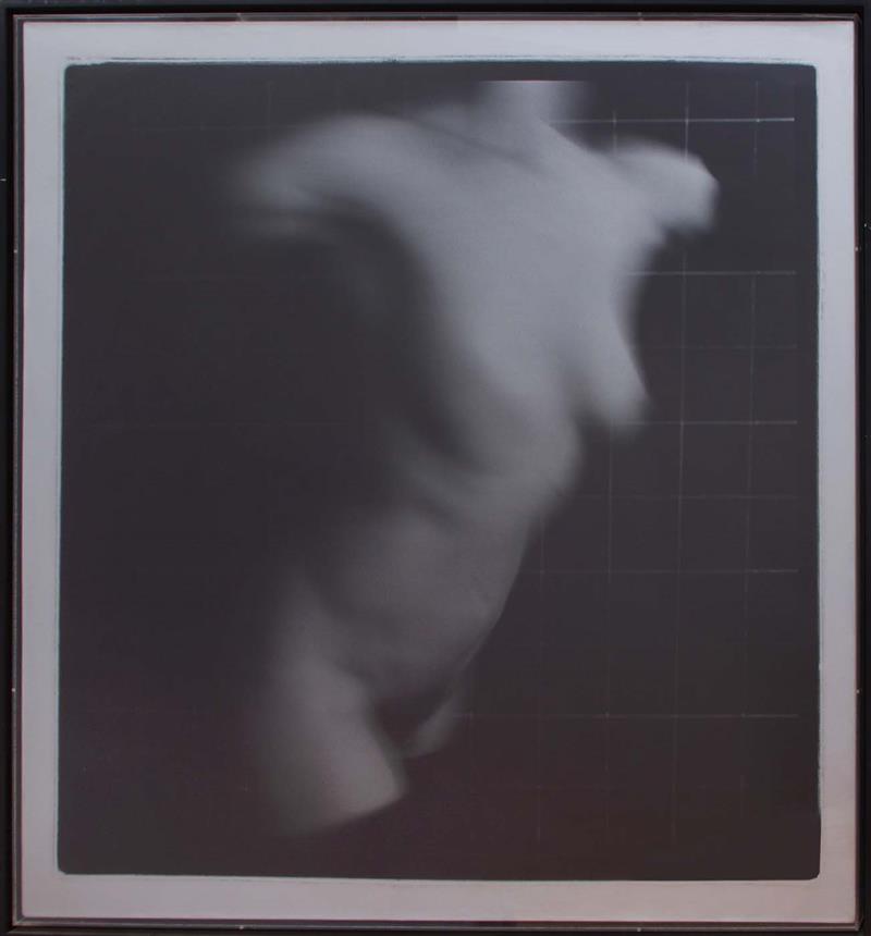 Appraisal: RON COOPER b FEMALE TORSO Gelatin silver print - signed