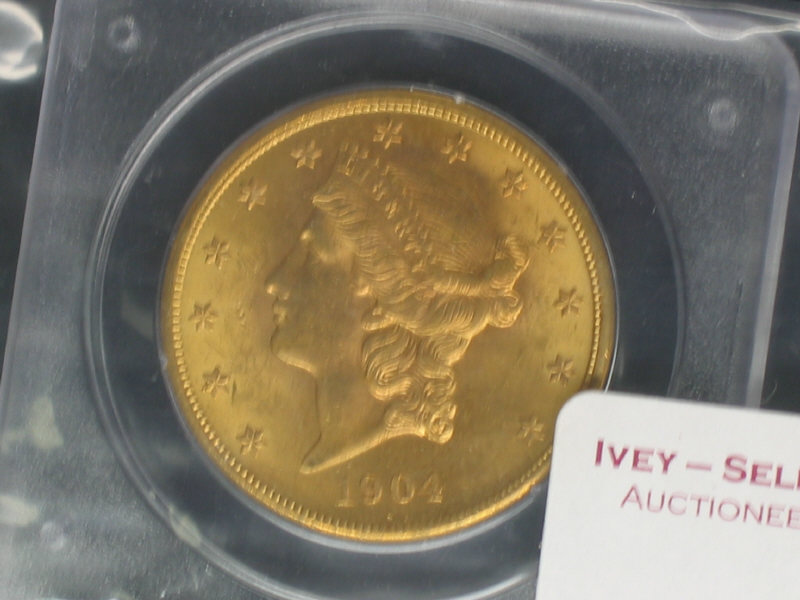 Appraisal: S GOLD PCGS MS- Super clean virtually flawless graded by