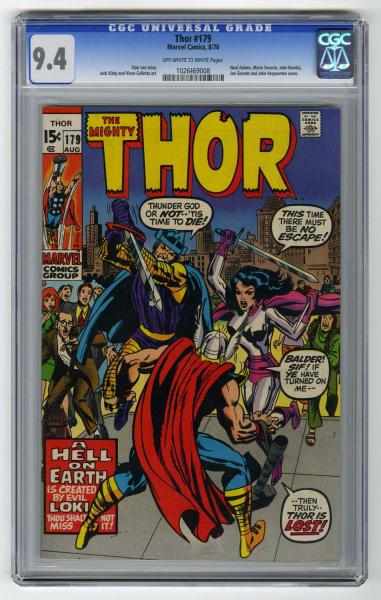 Appraisal: Thor CGC Marvel Comics Stan Lee story with Jack Kirby