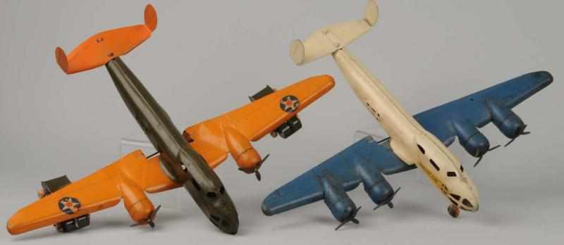 Appraisal: Lot of Pressed Steel Buddy L Airplane Toys Description Includes