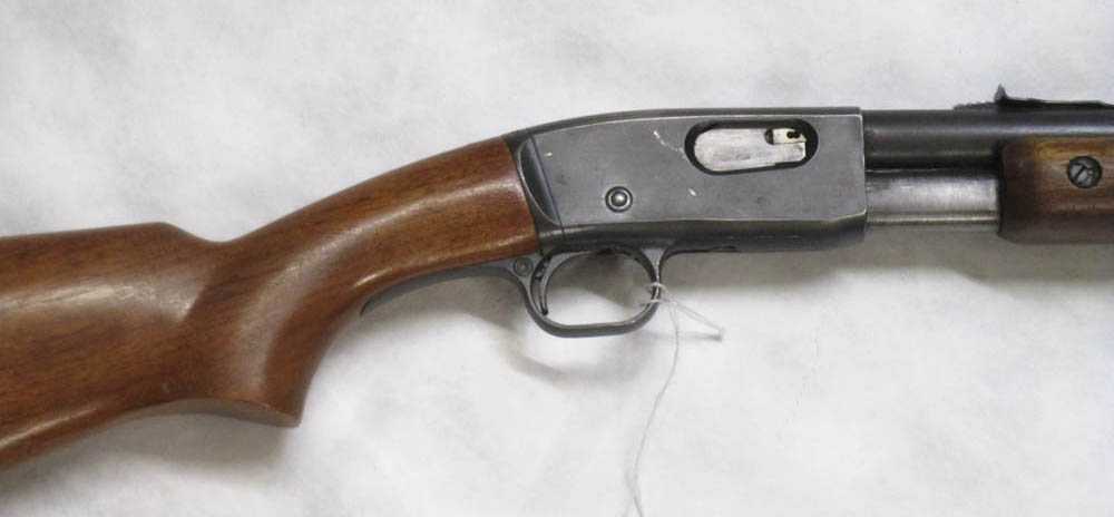 Appraisal: REMINGTON MODEL SLIDE ACTION RIFLE Remington special Winchester rimfire round