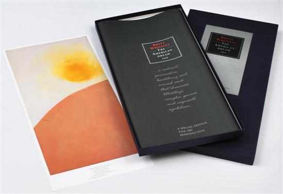 Appraisal: Brett Whiteley - The American Dream folio of limited edition