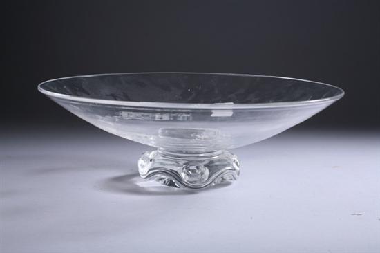 Appraisal: STEUBEN GLASS BOWL - in diam