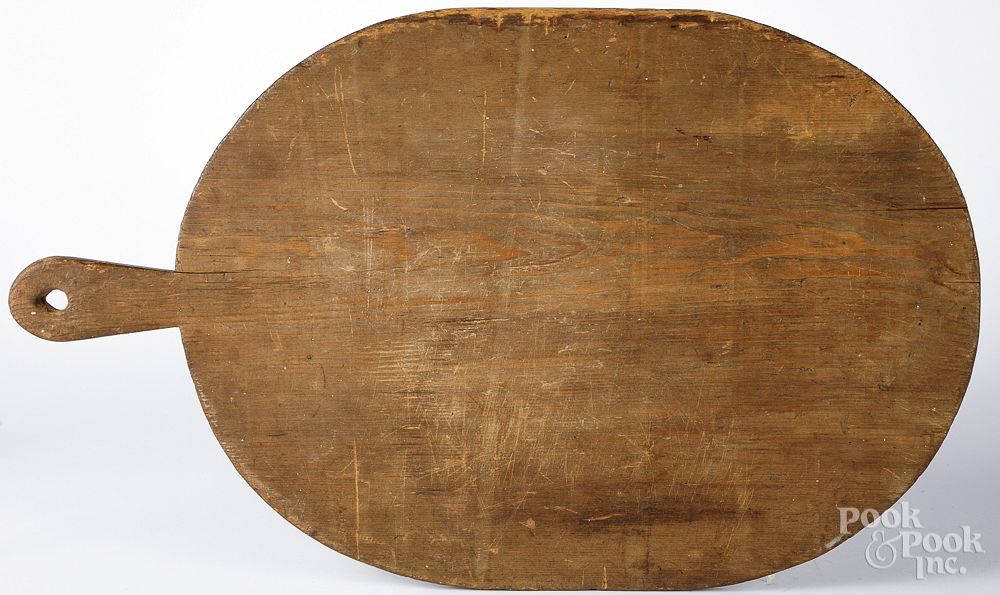 Appraisal: Pine dough board th c Pine dough board th c