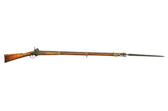 Appraisal: CRIMEAN WAR ERA CONVERSION MUSKET caliber - '' round barrel