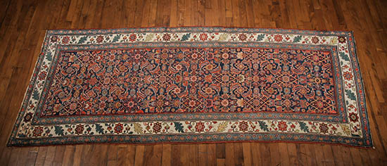 Appraisal: Bidjar Rug First Quarter th Century Blue ground with millefleur