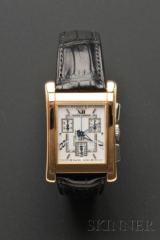 Appraisal: Gentleman's kt Gold and Stainless Steel No Wristwatch Bedat Co