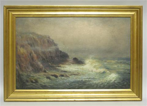 Appraisal: R R OSGOOD probably ROSS REVERDY OSGOOD - SEASCAPE Oil