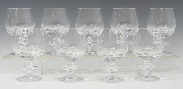 Appraisal: lot of French Lalique glass stemware in the Blois pattern