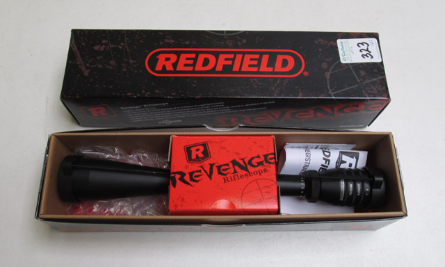 Appraisal: TWO REDFIELD REVENGE VARMINT RIFLE SCOPES - x mm matte