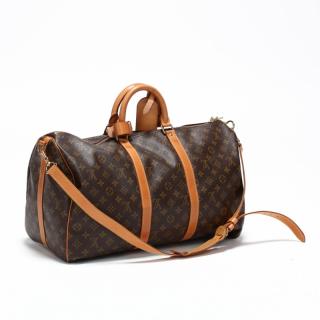 Appraisal: Monogram Keepall Bandouliere Louis Vuitton made in the USA a