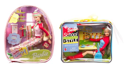 Appraisal: Sale Lot Two School Themed Barbie Giftsets model including School