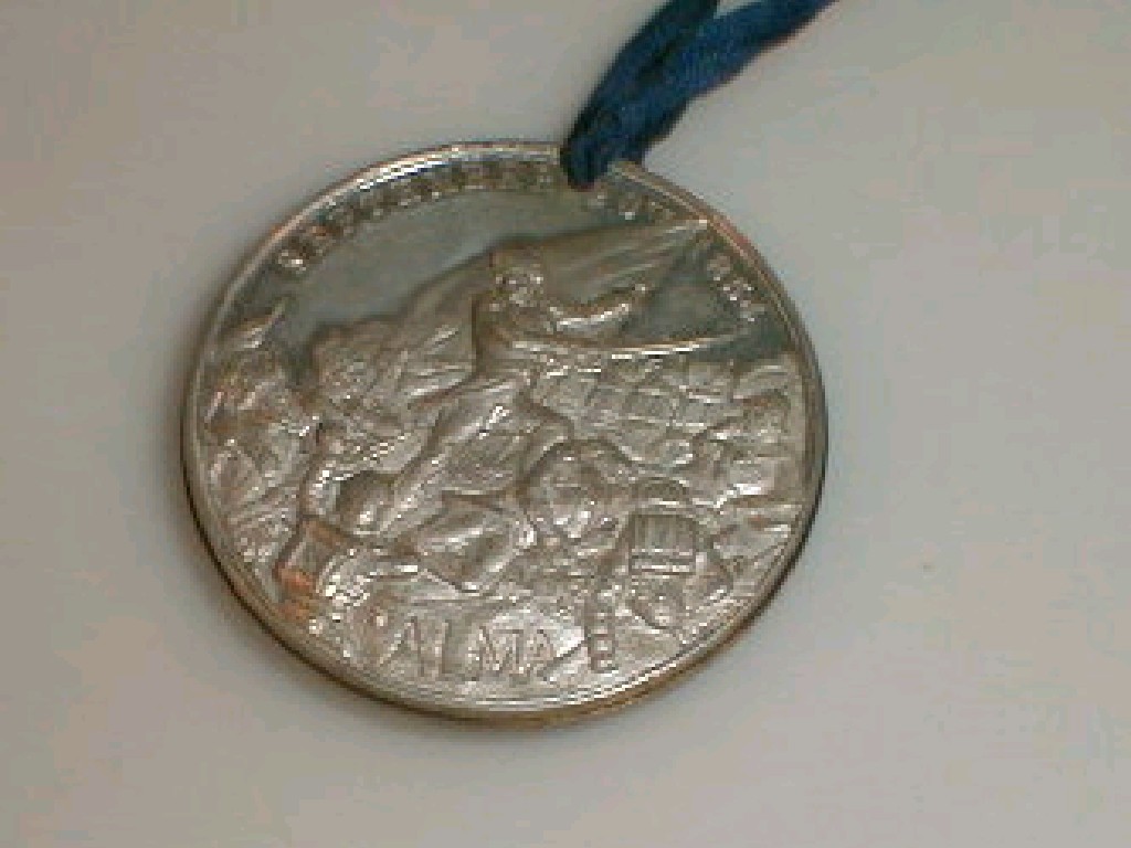 Appraisal: An ALMA medallion September th obverse Light Cavalry and th