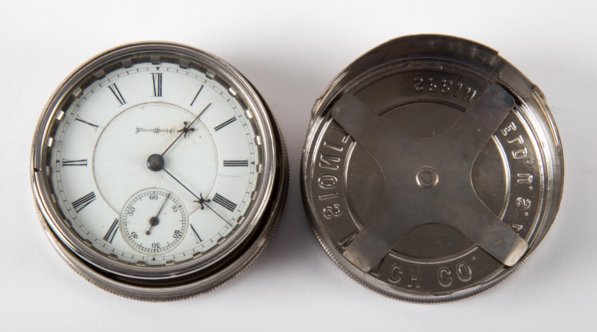 Appraisal: Uncased Illinois pocket watch