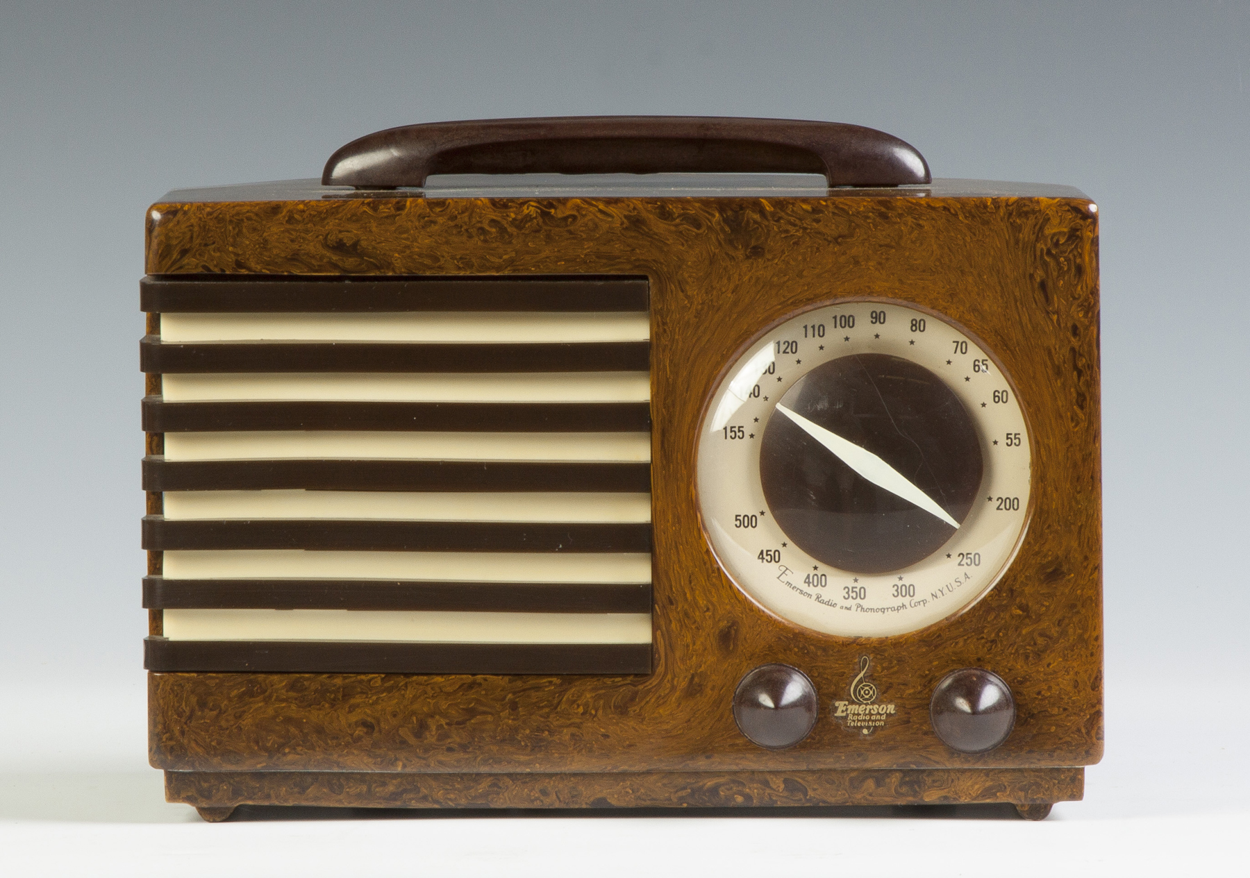 Appraisal: Emmerson Patriot Aristocrat Radio C Designed by Norman Bel Geddes