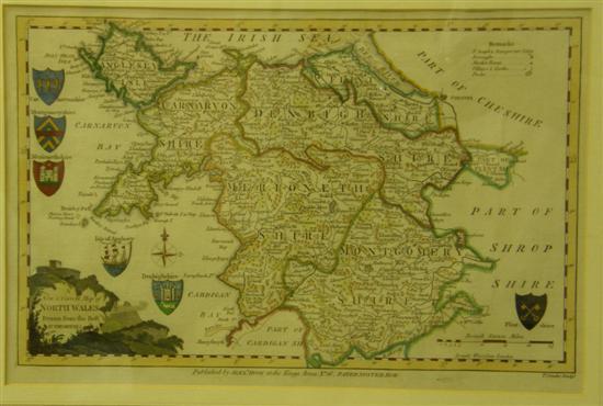 Appraisal: th Century map of North Wales published Alex Hogg at