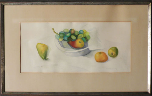 Appraisal: Dorothy Young American - two watercolor still lifes x