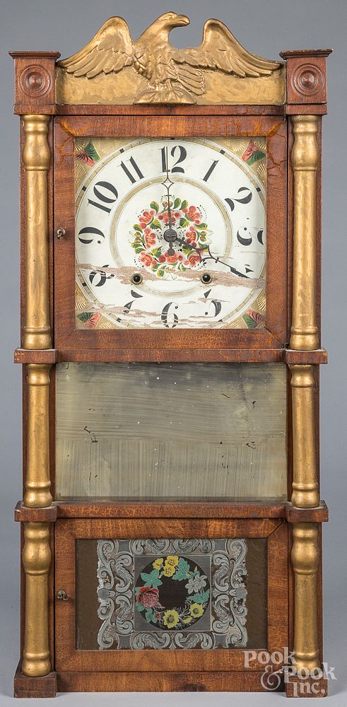 Appraisal: Birge Peck Co mantel clock th c etc Birge Peck