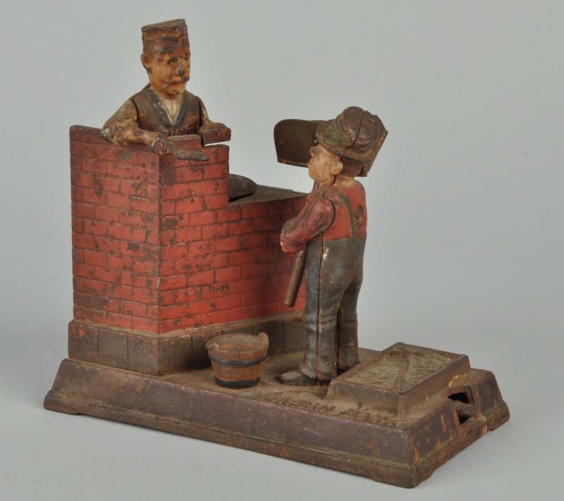 Appraisal: Mason Cast Iron Mechanical Bank This bank has moderate paint