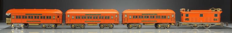 Appraisal: The No electric outline locomotive is complete all original and