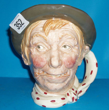 Appraisal: Large Size Character Jug Jarge D