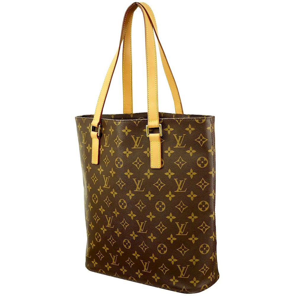 Appraisal: Louis Vuitton Brown Canvas Monogram Vavin GM Tote Louis Vuitton