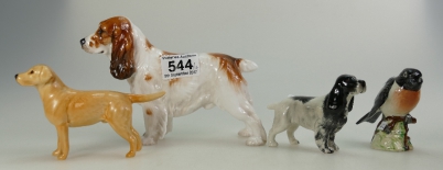 Appraisal: Royal Doutlon Spaniel HN together with similar Beswick item Beswick