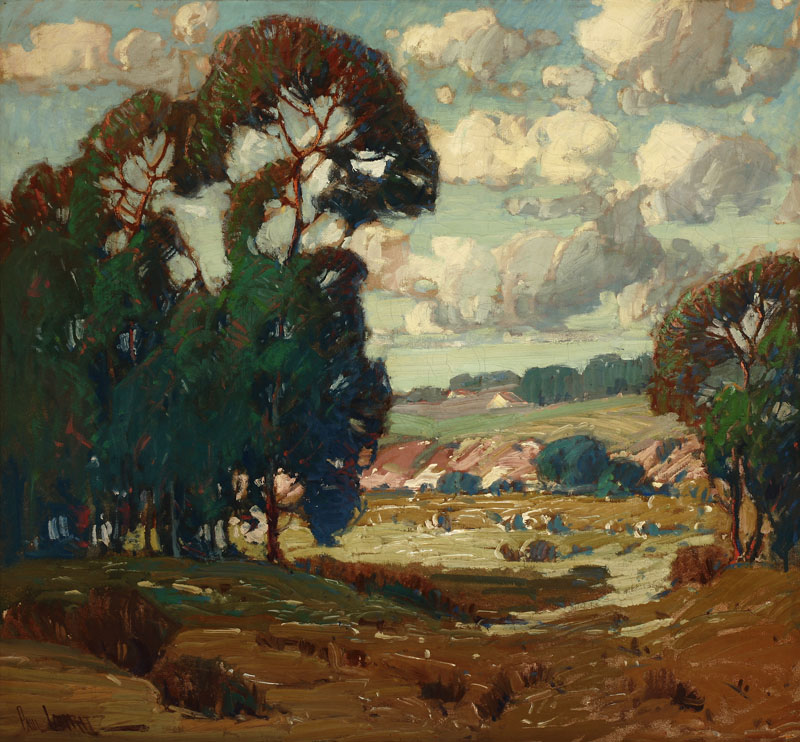 Appraisal: Paul Lauritz - Paul Lauritz - Glendale CA California landscape