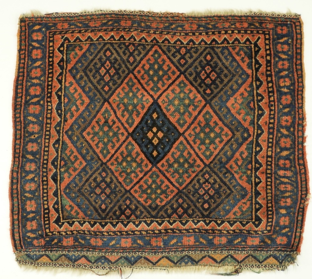 Appraisal: C PERSIAN MIDDLE EASTERN JAF KURD CARPET RUG Persia Circa