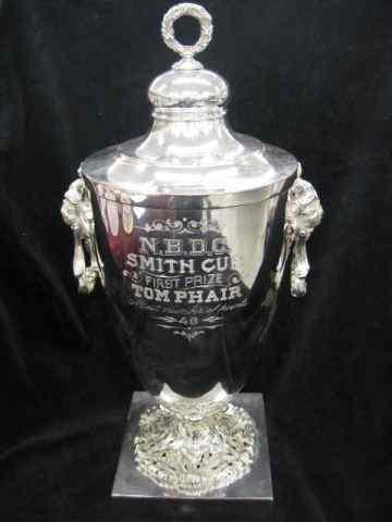 Appraisal: Victorian Pairpoint Silverplate Trophy ''N B D C Smith Cup