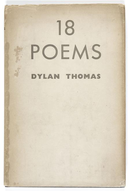 Appraisal: Thomas Dylan Poems London The Sunday Referee and The Parton