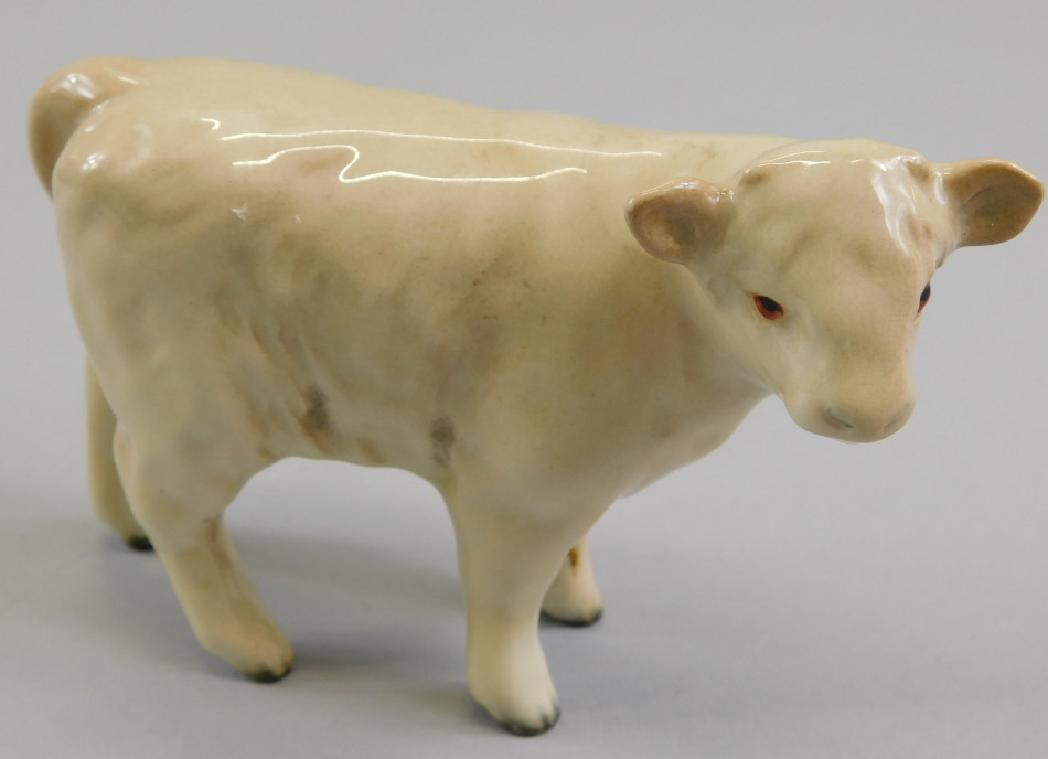 Appraisal: A Beswick Charolais Calf model number B gloss cm high