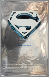 Appraisal: Superman The Movie Mylar Advance One Sheet film poster starring