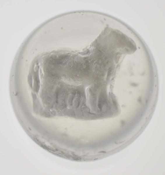 Appraisal: Horse Sulphide Marble Description Figure is well-centered This marble has