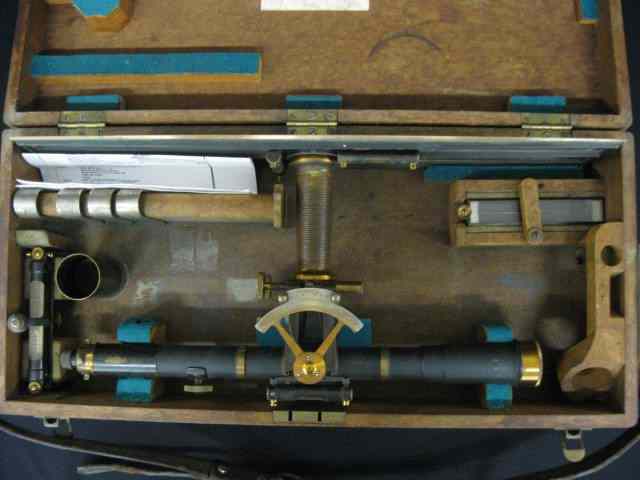 Appraisal: Surveying Instrument by C L Berger in box plane table