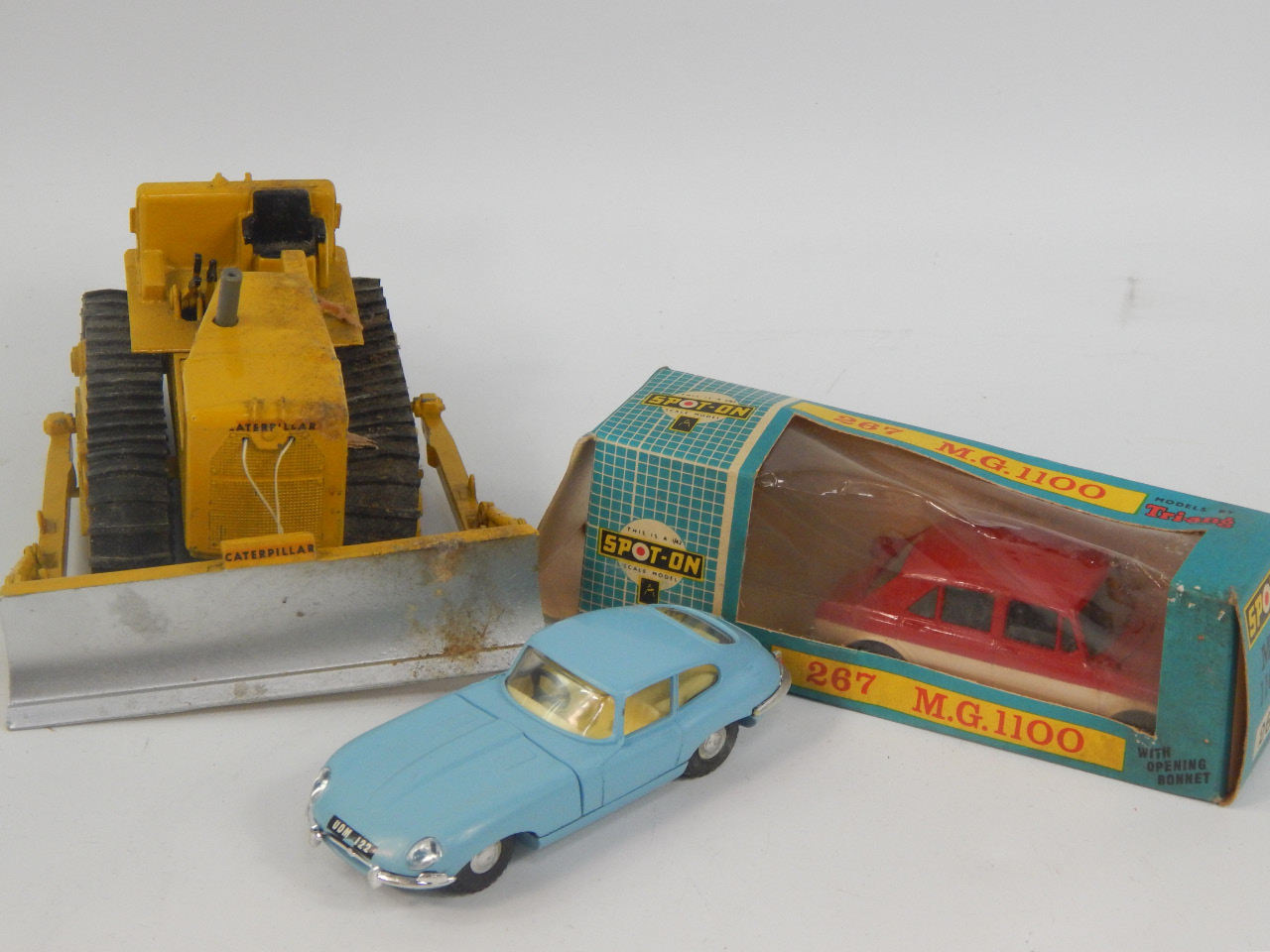 Appraisal: Various Tri-ang Spot-On die cast vehicles comprising MG boxed with