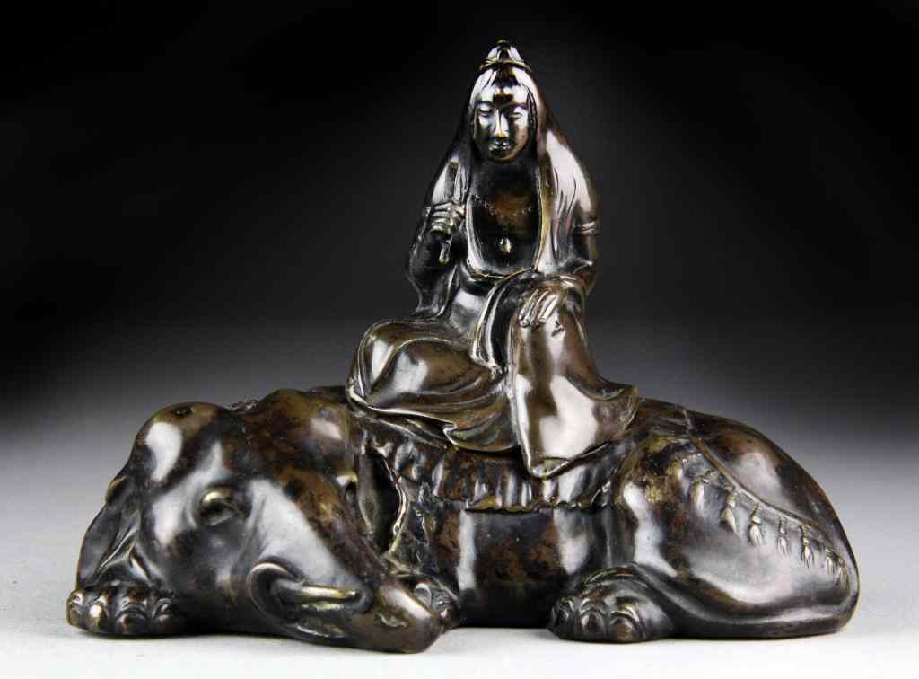 Appraisal: Japanese Bronze Koro-Meiji PeriodFinely cast to depict a reclining elephant