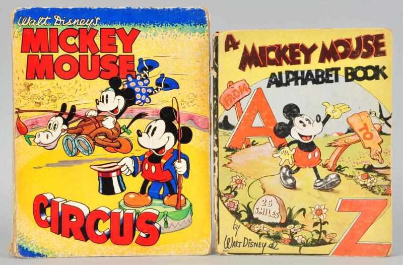 Appraisal: Lot of Walt Disney Mickey Mouse Books Description Circa s