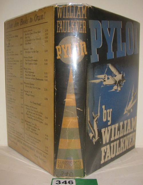 Appraisal: FAULKNER WILLIAM Pylon vo blue cloth stamped in black and