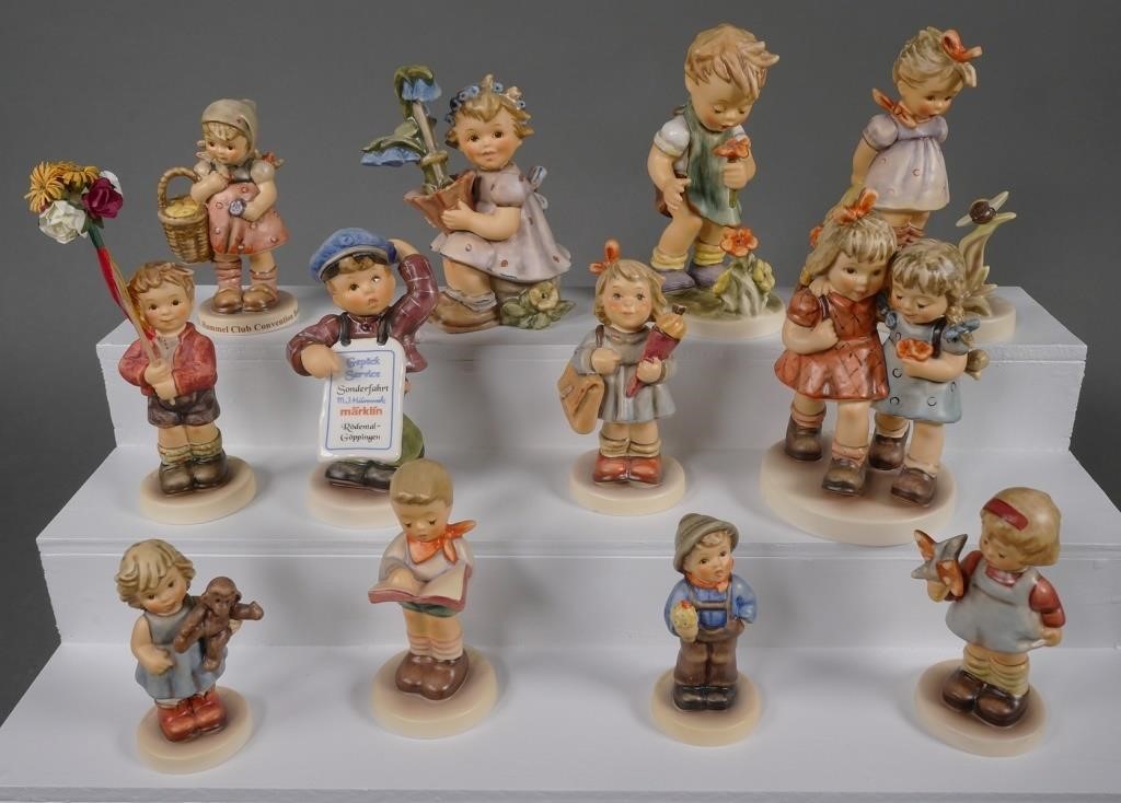 Appraisal: Collection of Hummel figurines TMK- Hummels included The Florist Hum