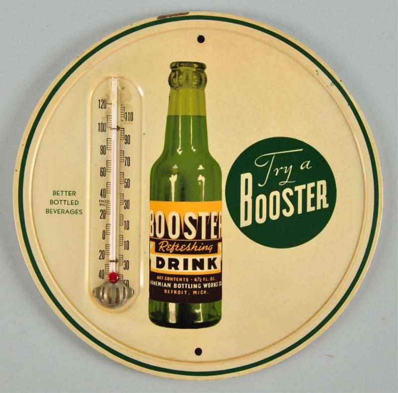 Appraisal: Scarce Booster Thermometer Description s Great condition with only minor