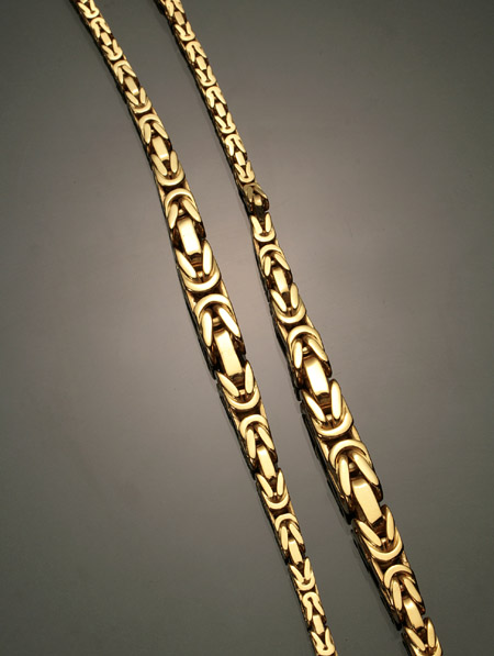 Appraisal: Opera Length -Karat Yellow-Gold Graduated-Link Chain Weight dwt Length inches