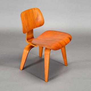 Appraisal: Eames For Herman Miller DCW Wood Dining Chair Charles Eames