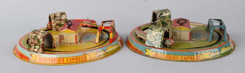 Appraisal: Lot Of Marx Tin Litho Honeymoon Express Toys One toy