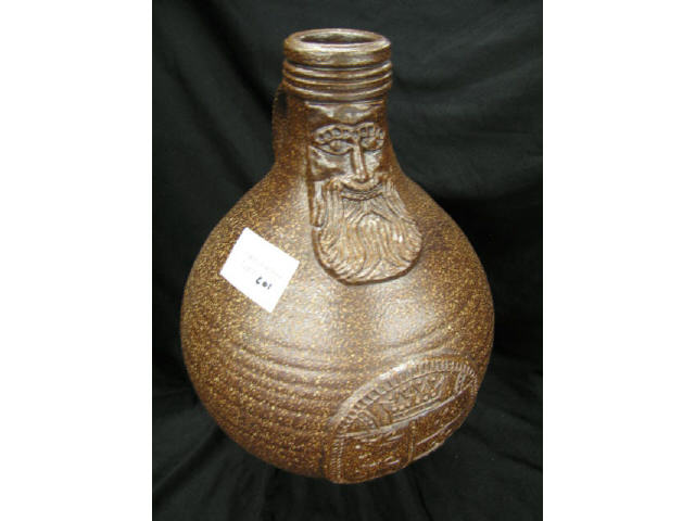 Appraisal: Westmoore Pottery Jug face crest decor