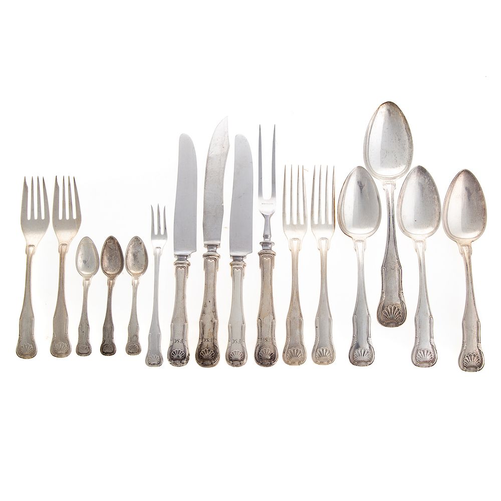 Appraisal: S Kirk Son Sterling King Flatware Service including two dinner