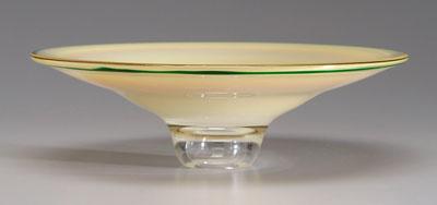 Appraisal: Buxton art glass bowl Kevin and Mary Ellen Buxton Denver