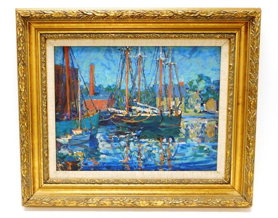 Appraisal: In the manner of Arthur S Allis American - oil